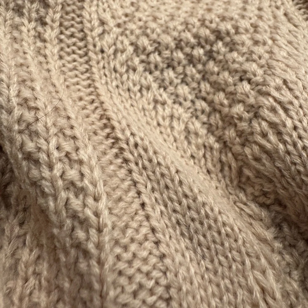 Cozy Knit Beanie in Light Pink - Picture 5 of 5